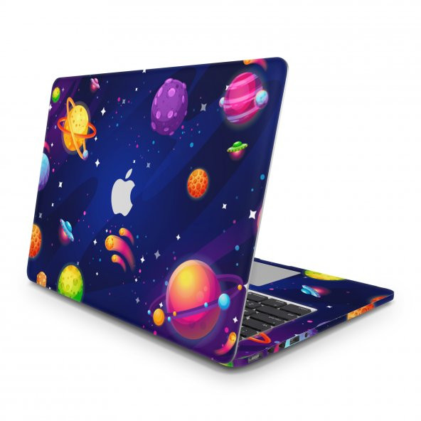 Sticker Master Colorful Planets Full Skin For Apple MacBook Pro 13 M1 2020 A2338 ürün görseli 1