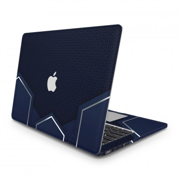 Sticker Master Realistic Style Geometric Full Skin MacBook Pro 13 M1 2020 A2338 ürün görseli 1