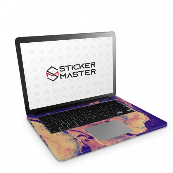 Sticker Master Marble Full Skin MacBook Pro 16 2021 A2485 - Resim 2