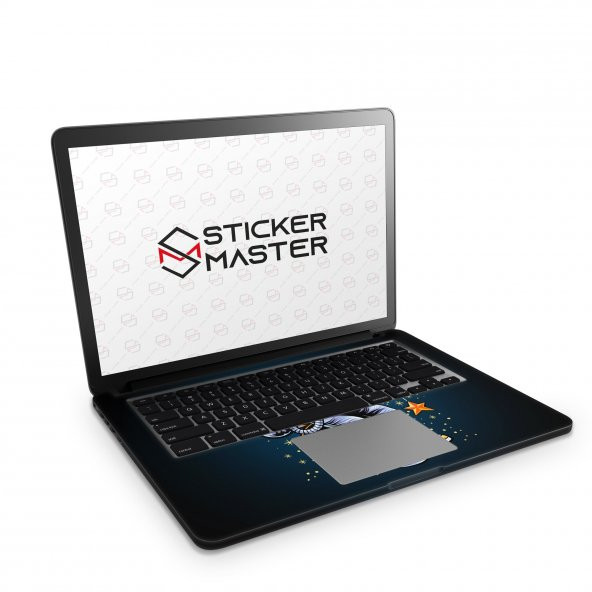 Sticker Master Fantsy Space Astronauts Full Skin MacBook Air 13.3 inch 2012 A1466 ürün görseli 1