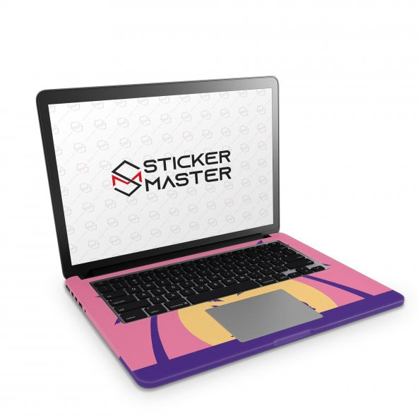 Sticker Master Palm Trees And Caravan Full Skin For Apple MacBook Pro 14  2021 A2442 ürün görseli 1