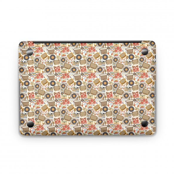 Sticker Master Music Retro Full Skin For Apple MacBook Pro 15 inch  2008 A1286 ürün görseli 1