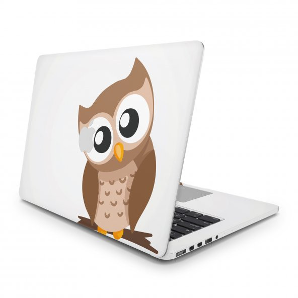 Sticker Master Cute Owl Laptop Full Skin For Apple MacBook Pro 17-inch Early 2011 A1297 ürün görseli 1