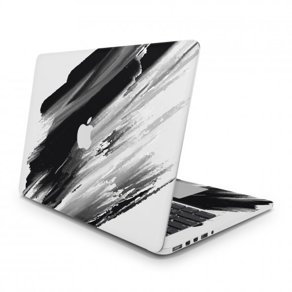 Sticker Master Black Stain Full Skin For Apple MacBook Air 13-Inch Retina 2018 A1932 ürün görseli 1