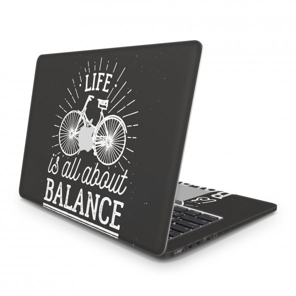 Sticker Master Bicycle Full Skin For Apple MacBook Pro 15-inch Touch Bar 2016-17 A1707 ürün görseli 1