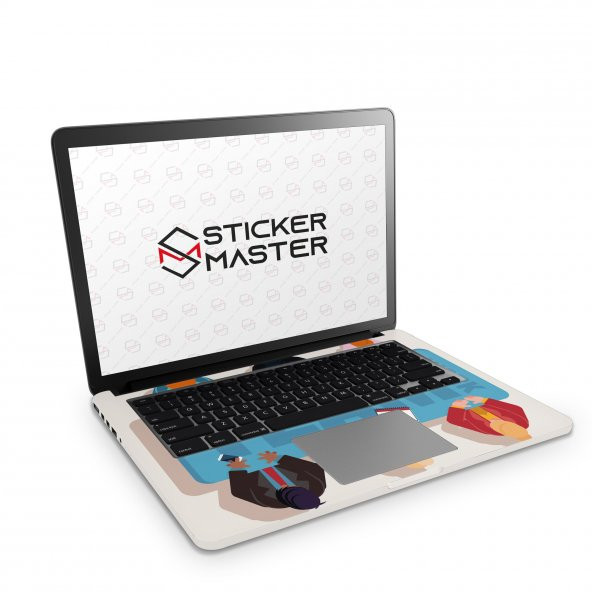 Sticker Master Team Work Tüm Cilt For Apple MacBook Pro 16inch Touch Bar 2019 A2141 ürün görseli 1