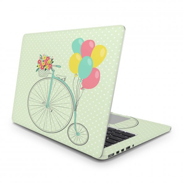 Sticker Master Unicycle And Balloons Tüm Cilt For Apple  MacBook 12-inch  2015 A1534 ürün görseli 1