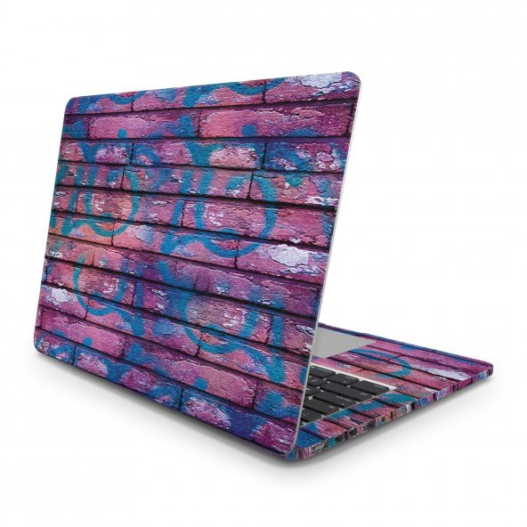 Sticker Master Graffiti Brick Tüm Cilt For Apple  MacBook Pro 17-inch Early 2011 A1297 ürün görseli 1