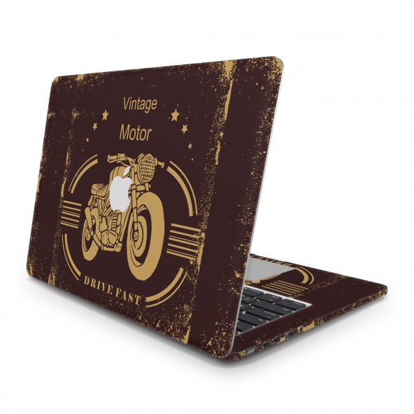 Sticker Master Vintage Motor Tüm Cilt For Apple MacBook Pro 16 2021 A2485 ürün görseli 1