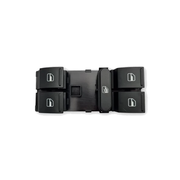 VW Passat CC 2013-2017 Sol Ön Kapı Cam Düğmesi Dörtlü 1K4959857C - Resim 3
