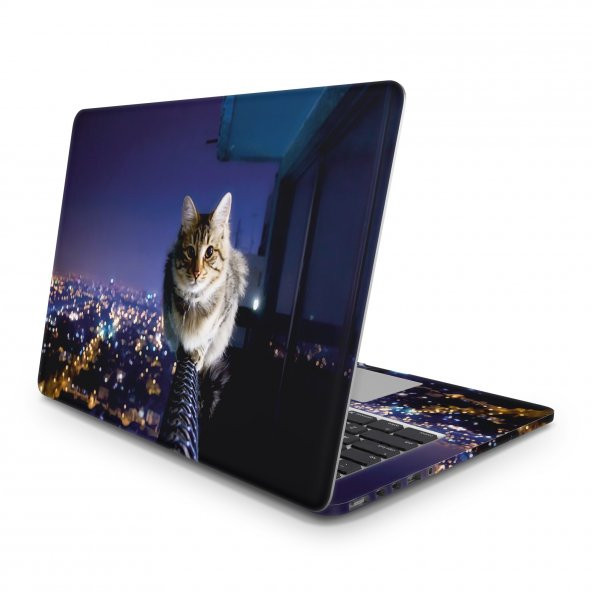 SM Cat 9 Protection Full Body Skin Compatible with Apple MacBook Pro 15-inch Touch Bar 2016-17 A1707 ürün görseli 1