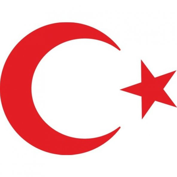Sticker Master Türk Bayrağı Sticker 20 Cm Oto Motor Araç Araba Duvar Pc Etiket Çıkartma ürün görseli 1