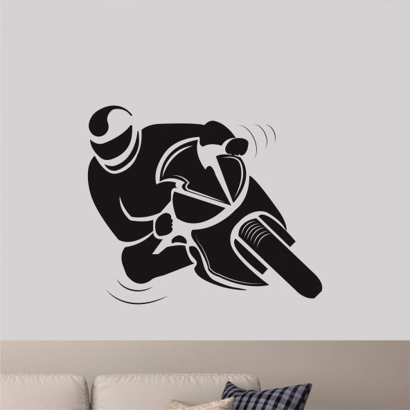 Sticker Masters Motor Duvar Çocuk Odası Sticker ürün görseli 1