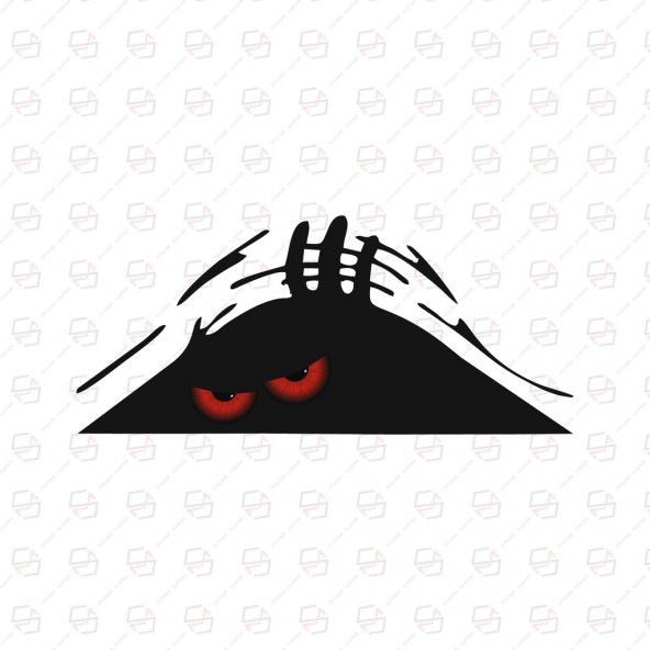 Sticker Masters Yeni Bagajdan Bakan Adam Oto Sticker ürün görseli 1