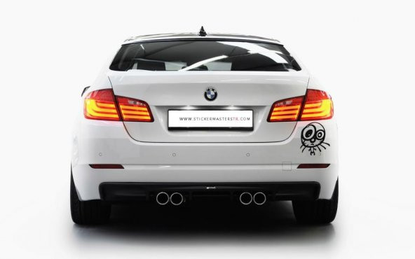 Sticker Masters Jdm Cat Sticker - Resim 3