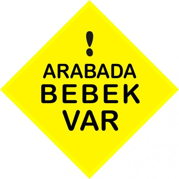 Sticker Masters Arabada Bebek Var Sticker ürün görseli 1