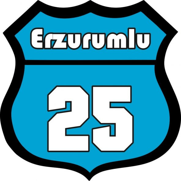 Sticker Masters Erzurumlu 25 Oto Sticker ürün görseli 1