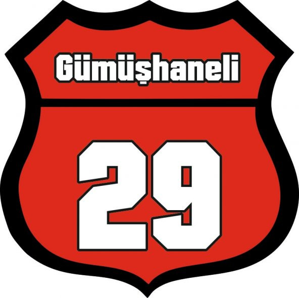 Sticker Masters Gümüşhaneli 29 Oto Sticker ürün görseli 1