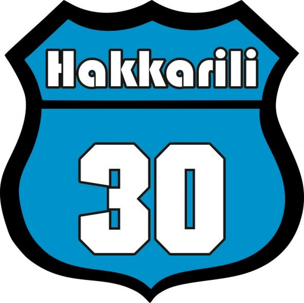 Sticker Masters Hakkarili 30 Oto Sticker ürün görseli 1