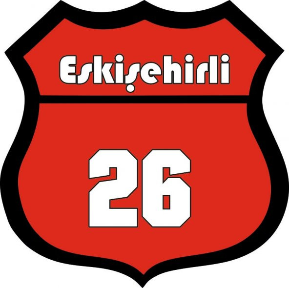Sticker Masters Eskişehirli 26 Oto Sticker ürün görseli 1
