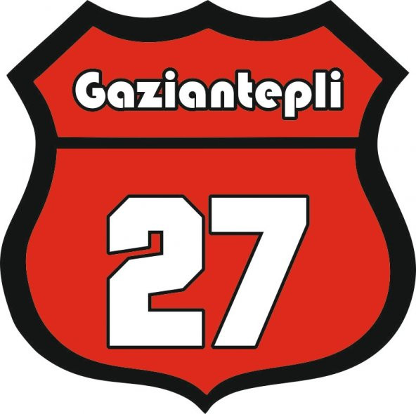 Sticker Masters Gaziantepli 27 Oto Sticker ürün görseli 1