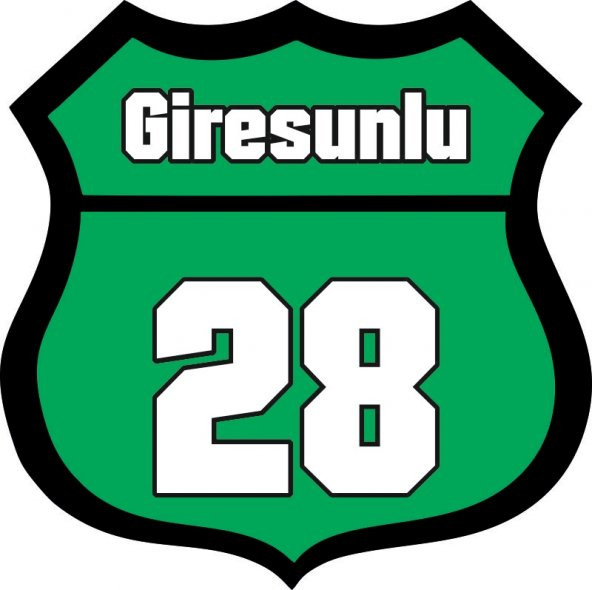 Sticker Masters Giresunlu 28 Oto Sticker ürün görseli 1