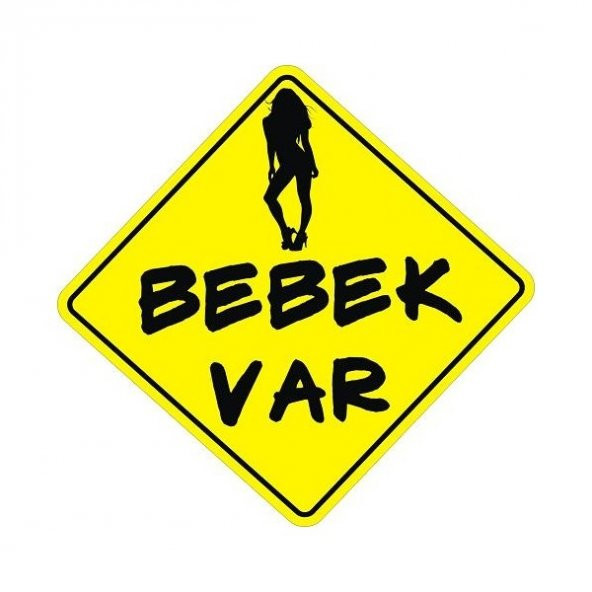 Sticker Masters Arabada Sxy Bebek Var Sticker ürün görseli 1
