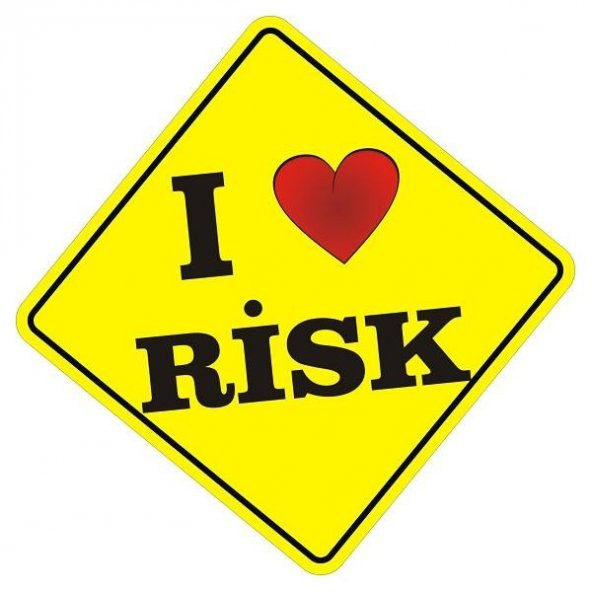 Sticker Masters I Love Risk Sticker ürün görseli 1