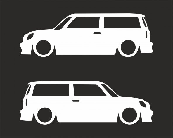 Sticker Masters BMW Mini R55 Cooper S Clubman Basık Sticker ürün görseli 1