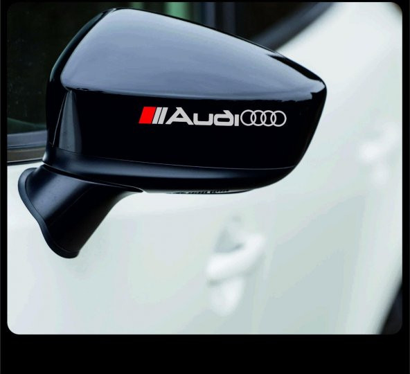 Sticker Masters Audi Ayna Sticker - Resim 2