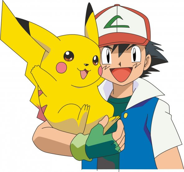 Sticker Masters Pokemon Ash And Picachu Hug Sticker ürün görseli 1