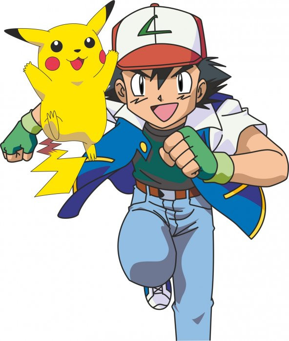 Sticker Masters Pokemon Go Ash And Picachu Run Sticker ürün görseli 1