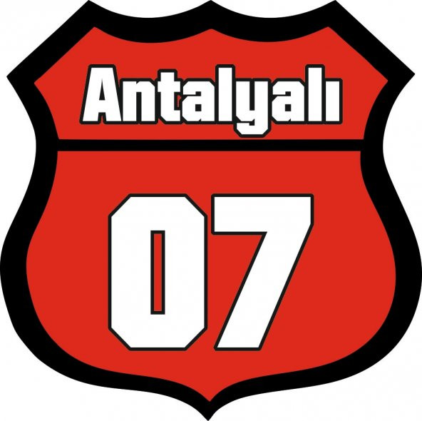 Sticker Masters Antalyalı 07 Oto Sticker ürün görseli 1
