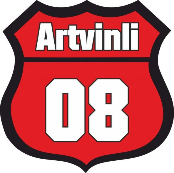 Sticker Masters Artvinli 08 Oto Sticker ürün görseli 1