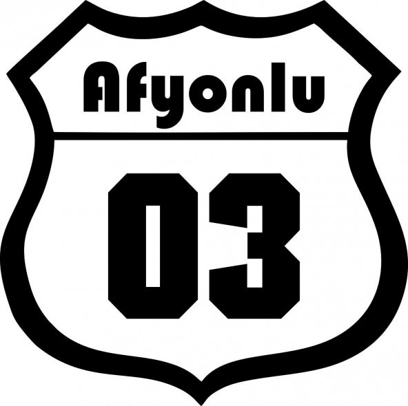 Sticker Masters Afyonlu 03 Oto Sticker ürün görseli 1