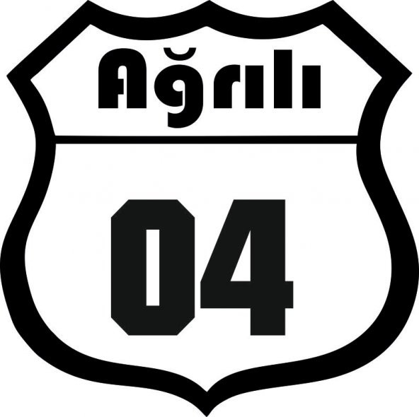 Sticker Masters Ağrılı 04 Oto Sticker ürün görseli 1
