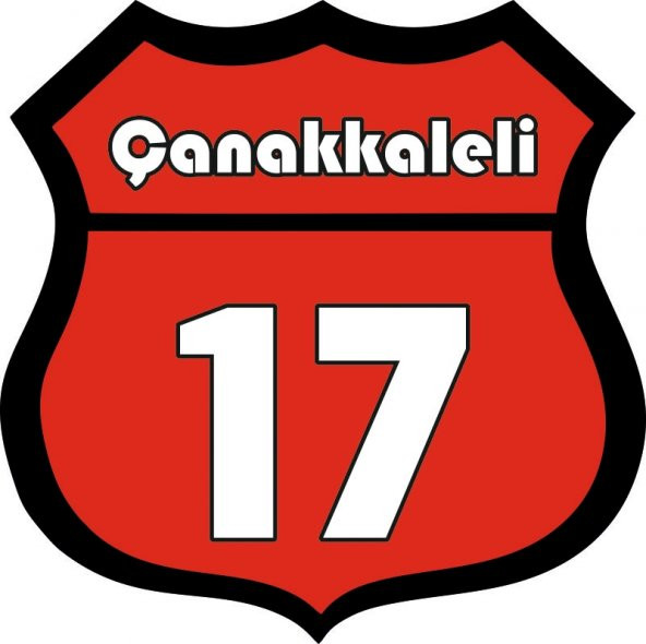 Sticker Masters Çanakkaleli 17 Oto Sticker ürün görseli 1