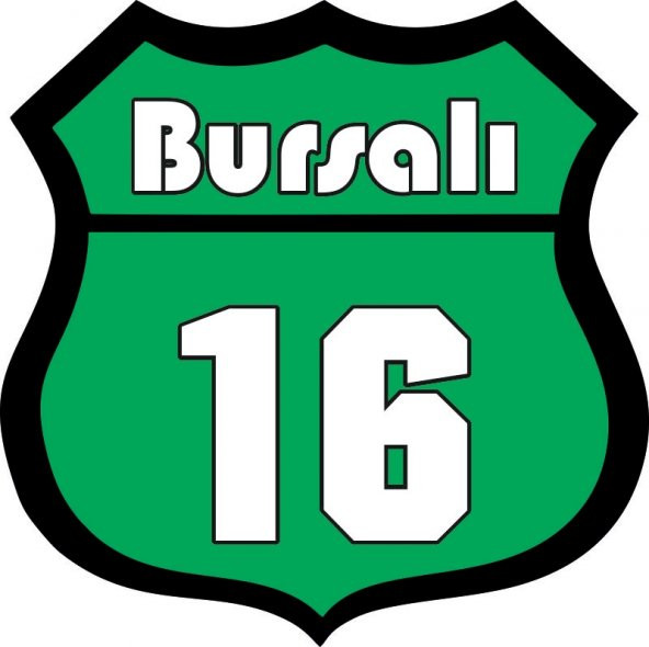 Sticker Masters Bursalı 16 Oto Sticker ürün görseli 1