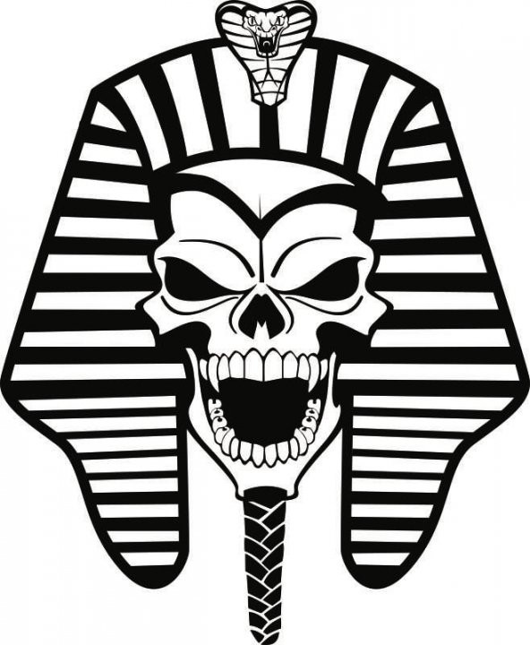 Sticker Masters Mummy Skull Sticker ürün görseli 1