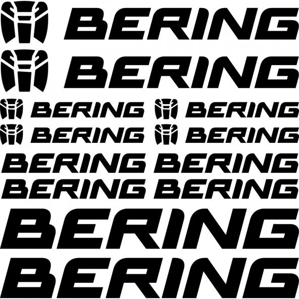 Sticker Masters Bering Sponsor Set Sticker 2 ürün görseli 1