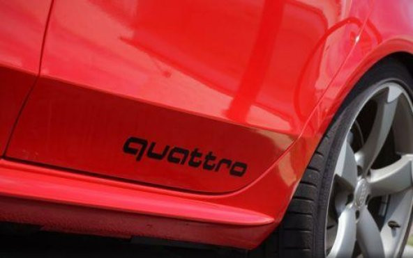 Sticker Masters Audi Quattro Kapı Sticker ürün görseli 1
