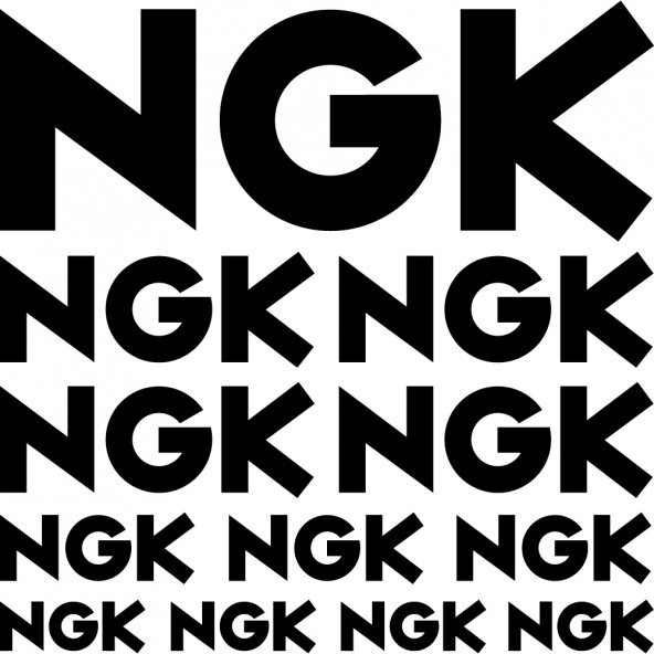 Sticker Masters Ngk Sponsor Set Sticker ürün görseli 1