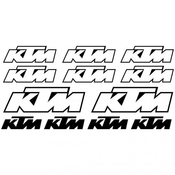 Sticker Masters Ktm Sponsor Sticker Set ürün görseli 1
