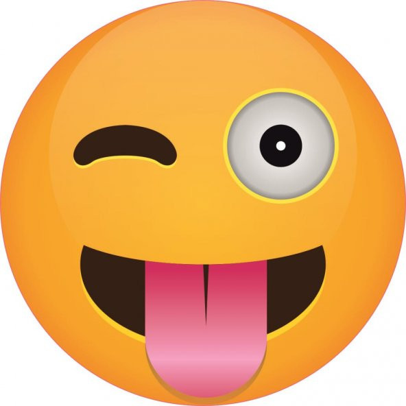 Sticker Masters Gülen Yüz Sticker ürün görseli 1