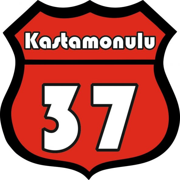 Sticker Masters Kastamonulu 37 Oto Sticker ürün görseli 1