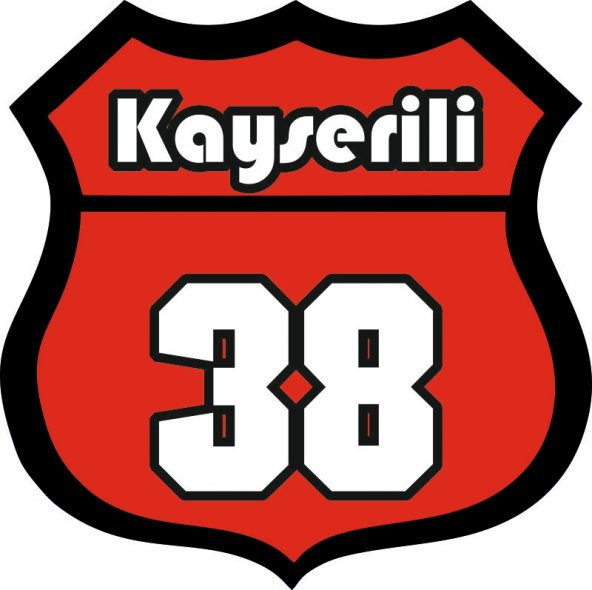 Sticker Masters Kayserili 38 Oto Sticker ürün görseli 1