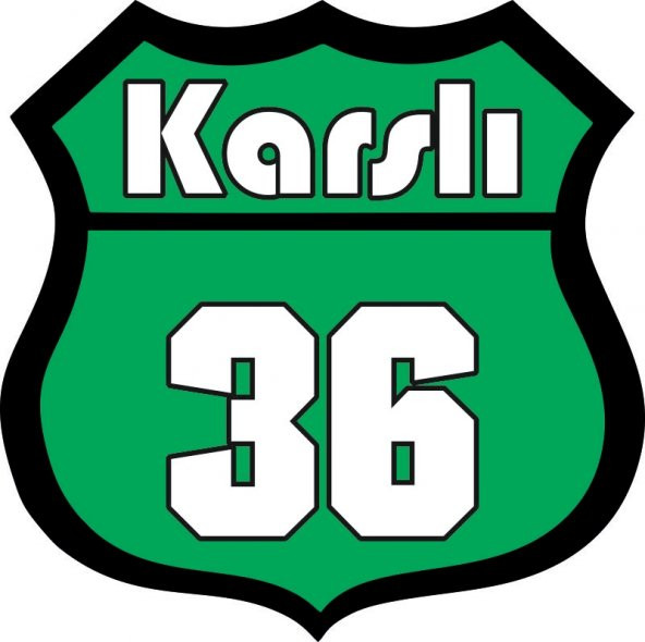 Sticker Masters Karslı 36 Oto Sticker ürün görseli 1