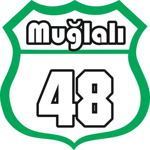 Sticker Masters Muğlalı 48 Oto Sticker ürün görseli 1