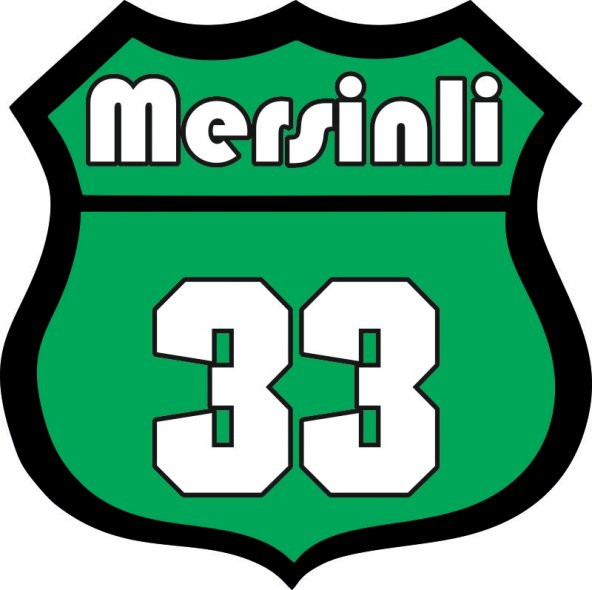 Sticker Masters Mersinli 33 Oto Sticker ürün görseli 1