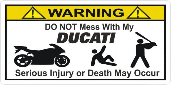 Sticker Masters Ducatime Dokunma Sticker ürün görseli 1